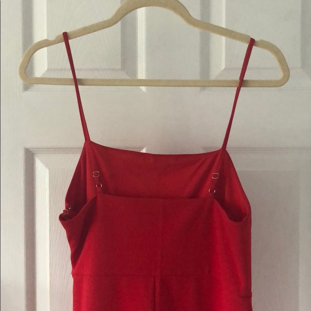 Red jumpsuit - Picture 2 of 2